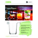 Libbey Cidra 7.75 oz. Customizable Rocks / Old Fashioned Glass 3282VCP22 - 12/Pack