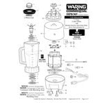 Waring 014014 Drive Coupling for Blenders Waring 014014 Drive Coupling for Blenders