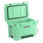 CaterGator CG20SF Seafoam 20 Qt. Rotomolded Outdoor Cooler / Ice Chest