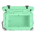 CaterGator CG20SF Seafoam 20 Qt. Rotomolded Outdoor Cooler / Ice Chest