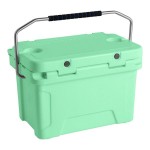 CaterGator CG20SF Seafoam 20 Qt. Rotomolded Outdoor Cooler / Ice Chest