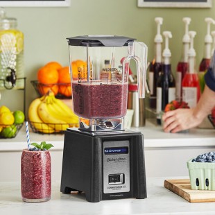Blendtec C825C11E-A1GA1D Connoisseur 825 Spacesaver 3.8 hp Blender with 90 oz. WildSide+ Jar - 120V