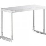 ServIt Two Pan Open Well Electric Steam Table with Angled Sneeze Guard and Casters - 120V, 1000W