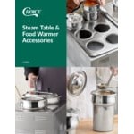 ServIt Two Pan Open Well Electric Steam Table with Angled Sneeze Guard and Casters - 120V, 1000W