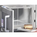 Solwave Ameri-Series Space Saver Heavy-Duty Stainless Steel Commercial Microwave with Push Button Controls - 120V, 1,200W Solwave Ameri-Series Space Saver Heavy-Duty Stainless Steel Commercial Microwave with Push Button Controls - 120V, 1,200W