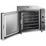 Moffat E32D5-2P Turbofan Single Deck Full Size Electric Digital Convection Oven with Steam Injection - 208V, 1 Phase, 5.8 kW