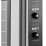 Moffat E32D5-2P Turbofan Single Deck Full Size Electric Digital Convection Oven with Steam Injection - 208V, 1 Phase, 5.8 kW