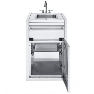 Crown Verity IBISC-SK-1D Infinite Series Small Built-In Cabinet with Sink and Single Drawer Crown Verity IBISC-SK-1D Infinite Series Small Built-In Cabinet with Sink and Single Drawer