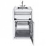 Crown Verity IBISC-SK-1D Infinite Series Small Built-In Cabinet with Sink and Single Drawer