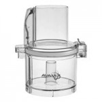 AvaMix Cadet CACFB25FL2D Combination Food Processor with 2.5 Qt Clear Plastic Bowl, Flat Lid, Continuous Feed, and 2 Discs - 3/4 hp AvaMix Cadet CACFB25FL2D Combination Food Processor with 2.5 Qt Clear Plastic Bowl, Flat Lid, Continuous Feed, and 2 Discs - 3/4 hp