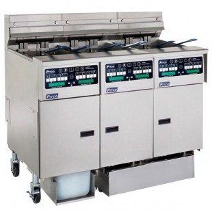 Pitco® SSHLV14C-2/14T/FDP Solstice Liquid Propane 96 lb. Reduced Oil Volume Fryer System with 1 Split Pot Unit, 2 Full Pot Units, and Push Button Top Off - 224,000 BTU Pitco® SSHLV14C-2/14T/FDP Solstice Liquid Propane 96 lb. Reduced Oil Volume Fryer System with 1 Split Pot Unit, 2 Full Pot Units, and Push Button Top Off - 224,000 BTU