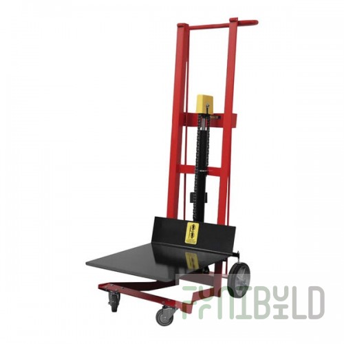 Wesco Industrial Products 750 lb. 4-Wheel Hydraulic Pedalift with 22