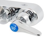 T&S B-1146-2-V12-CR Wall Mounted Workboard Faucet with 4