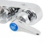 T&S B-1146-2-V12-CR Wall Mounted Workboard Faucet with 4