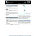 Haws Axion MSR 8336 Corrosion-Resistant PVC Emergency Shower and Eye / Face Wash Station Haws Axion MSR 8336 Corrosion-Resistant PVC Emergency Shower and Eye / Face Wash Station