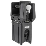 Cambro 2.5 Gallon Black Portable Handwash Station with Soap and Roll Paper Towel Dispenser Cambro 2.5 Gallon Black Portable Handwash Station with Soap and Roll Paper Towel Dispenser