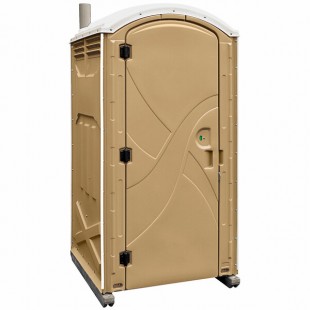 Satellite Axxis 8700A Sand Portable Restroom - Assembled Satellite Axxis 8700A Sand Portable Restroom - Assembled