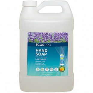 ECOS PL9665/04 Pro 1 Gallon Lavender Scented Hand Soap - 4/Case ECOS PL9665/04 Pro 1 Gallon Lavender Scented Hand Soap - 4/Case