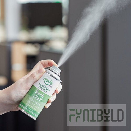 Noble 5 oz. Fresh Start Total Release Ready-to-Use Smoke & Odor Eliminator Air Freshener - 12/Case