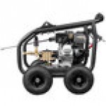 Simpson 65200 Super Pro Pressure Washer with Roll Cage, Honda Engine, and 25' Hose - 3,600 PSI; 2.5 GPM