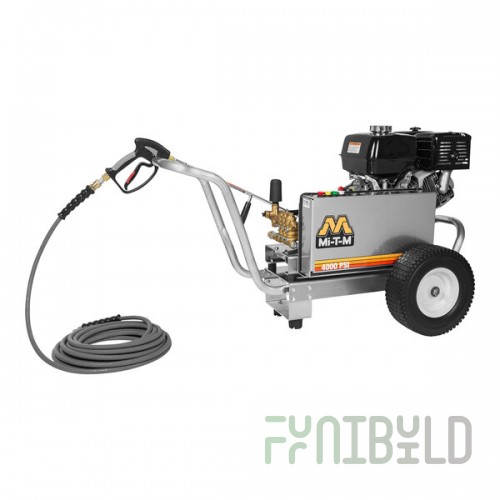 Mi-T-M CBA Aluminum Series CBA-4004-1MCH 49-State Compliant Cold Water Pressure Washer with Honda Engine - 4,000 PSI; 3.7 GPM