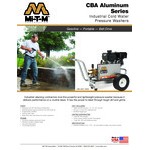 Mi-T-M CBA Aluminum Series CBA-4004-1MCH 49-State Compliant Cold Water Pressure Washer with Honda Engine - 4,000 PSI; 3.7 GPM Mi-T-M CBA Aluminum Series CBA-4004-1MCH 49-State Compliant Cold Water Pressure Washer with Honda Engine - 4,000 PSI; 3.7 GPM