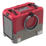 AlorAir Storm Extreme LGR Red Industrial Commercial Dehumidifier with Pump - 115V