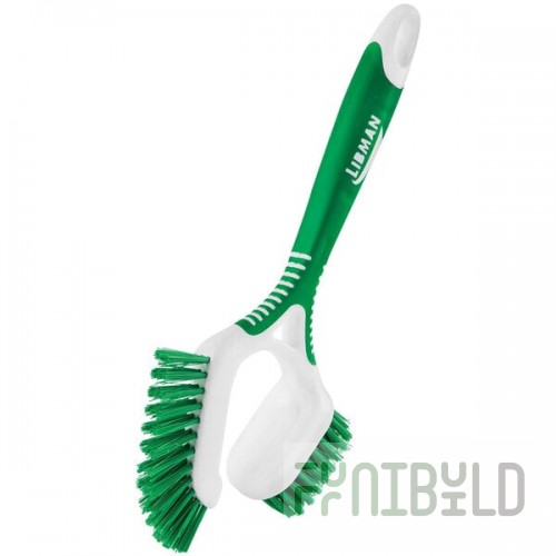 Libman 1353 Dual-Sided Tile and Grout Brush - 6/Pack