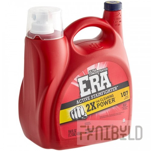 Era 03931 154 fl. oz. 2X Laundry Detergent with Active Stainfighter - 4/Case