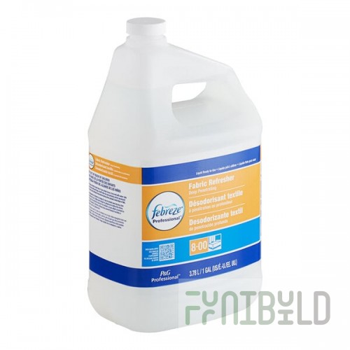 Febreze Professional 33032 Deep Penetrating Fabric Refresher Ready-to-Use with Spray Bottle 1 Gallon / 128 oz. - 3/Case