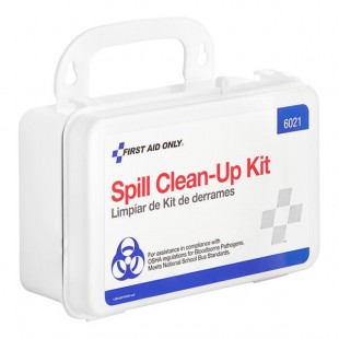 First Aid Only 6021 20-Piece Bloodborne Pathogen (BBP) Spill Clean-Up Kit with Plastic Case First Aid Only 6021 20-Piece Bloodborne Pathogen (BBP) Spill Clean-Up Kit with Plastic Case