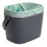 OXO 13294600 Good Grips Easy-Clean Light Duty 1.75 Gallon / 6.62 Liter Charcoal Gray Rectangular Compost Bin OXO 13294600 Good Grips Easy-Clean Light Duty 1.75 Gallon / 6.62 Liter Charcoal Gray Rectangular Compost Bin