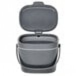 OXO 13294600 Good Grips Easy-Clean Light Duty 1.75 Gallon / 6.62 Liter Charcoal Gray Rectangular Compost Bin OXO 13294600 Good Grips Easy-Clean Light Duty 1.75 Gallon / 6.62 Liter Charcoal Gray Rectangular Compost Bin