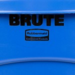Rubbermaid® BRUTE 20 Gallon Blue Round Trash Can and Lid Rubbermaid® BRUTE 20 Gallon Blue Round Trash Can and Lid