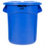 Rubbermaid® BRUTE 20 Gallon Blue Round Trash Can and Lid Rubbermaid® BRUTE 20 Gallon Blue Round Trash Can and Lid