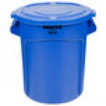 Rubbermaid® BRUTE 20 Gallon Blue Round Trash Can and Lid Rubbermaid® BRUTE 20 Gallon Blue Round Trash Can and Lid