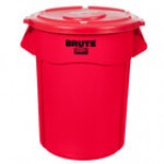 Rubbermaid® BRUTE 20 Gallon Blue Round Trash Can and Lid Rubbermaid® BRUTE 20 Gallon Blue Round Trash Can and Lid