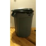 Rubbermaid® BRUTE 20 Gallon Blue Round Trash Can and Lid Rubbermaid® BRUTE 20 Gallon Blue Round Trash Can and Lid