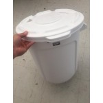 Rubbermaid® BRUTE 20 Gallon Blue Round Trash Can and Lid Rubbermaid® BRUTE 20 Gallon Blue Round Trash Can and Lid