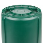 Rubbermaid® FG261000DGRN BRUTE 10 Gallon Green Round Trash Can