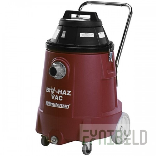 Minuteman C82917-00 15 Gallon Bio-Haz Vac Dry Vacuum with Tool Kit and Bags