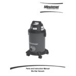 Minuteman C82917-00 15 Gallon Bio-Haz Vac Dry Vacuum with Tool Kit and Bags
