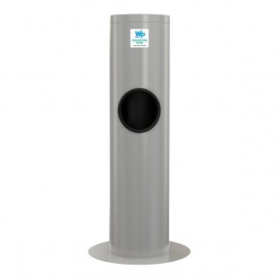 WipesPlus Powder Coated Floor Dispenser Station with Trash Can WipesPlus Powder Coated Floor Dispenser Station with Trash Can