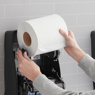 Lavex Select 1-Ply White Paper Towel Roll, 665 Feet / Roll - 6/Case Lavex Select 1-Ply White Paper Towel Roll, 665 Feet / Roll - 6/Case