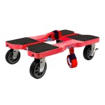 Snap-Loc E-Track All-Terrain 1500 lb. Red Dolly SL1500D6R