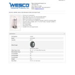 Wesco Industrial Products Cobra-Lite Series 410 600 lb. Aluminum Hand Truck 10 Wesco Industrial Products Cobra-Lite Series 410 600 lb. Aluminum Hand Truck 10