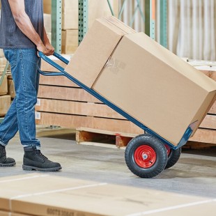 Lavex 660 lb. Blue Hand Truck With 13