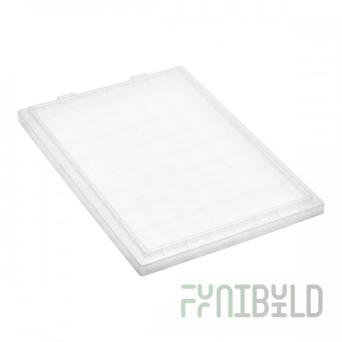 Quantum LID201CL Clear Lid for SNT200CL Stack and Nest Tote
