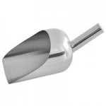 Vollrath 46893 38 oz. One-Piece Cast Aluminum Ice Scoop