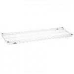 Metro AW26C Super Erecta Chrome Four Level Post-Type Wall Mount Mid Unit for 14